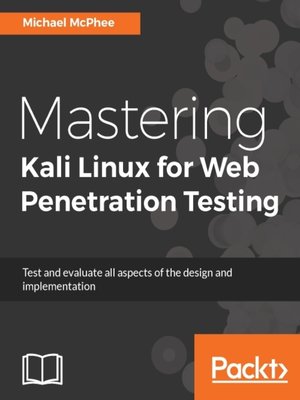 cover image of Mastering Kali Linux for Web Penetration Testing
